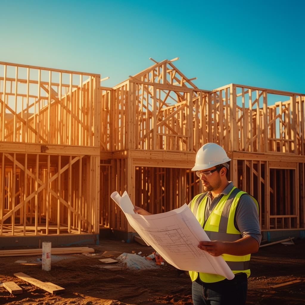 New construction framing under management